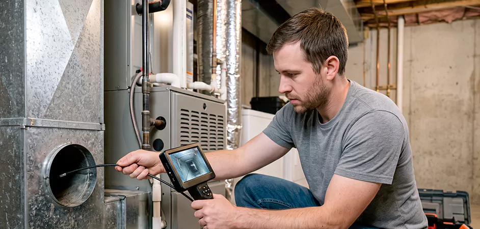 Air Duct Camera Inspection in Union City, NJ