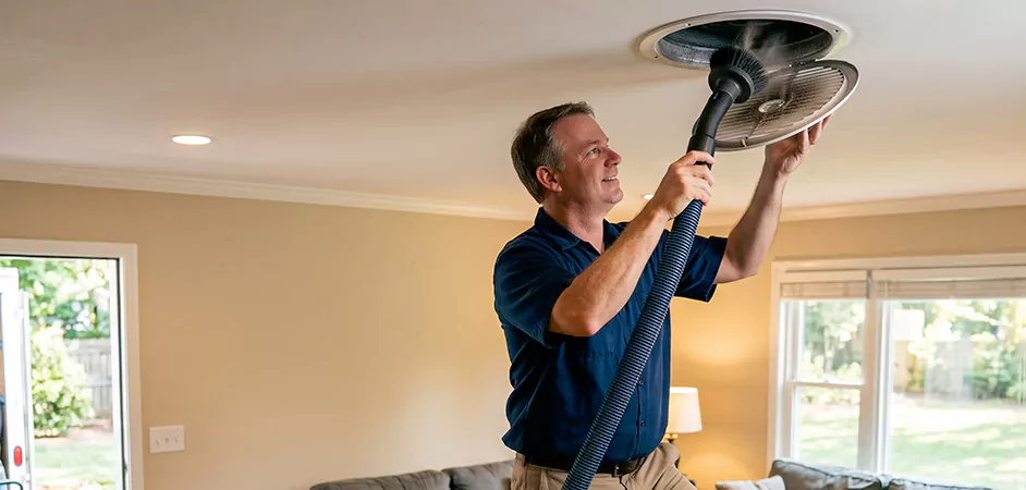 Residential Air Vent Cleaning in Union City, NJ