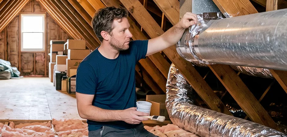 Duct Board Leak Repair in Union City